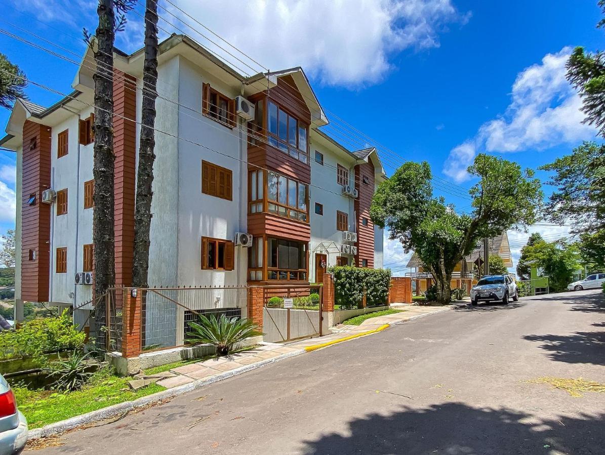 Cristo Rei 302 - Apartamento Em Gramado - Vista Para O Vale Daire Dış mekan fotoğraf