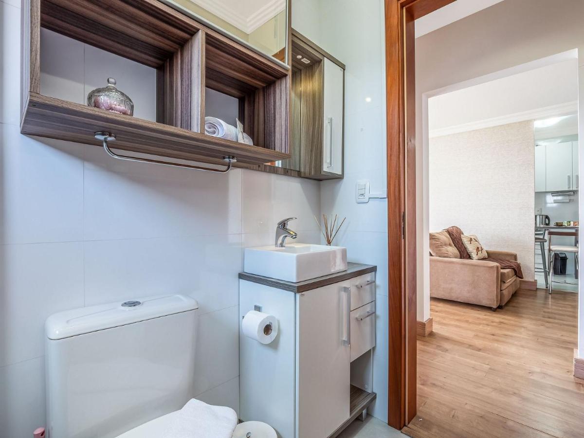 Cristo Rei 302 - Apartamento Em Gramado - Vista Para O Vale Daire Dış mekan fotoğraf